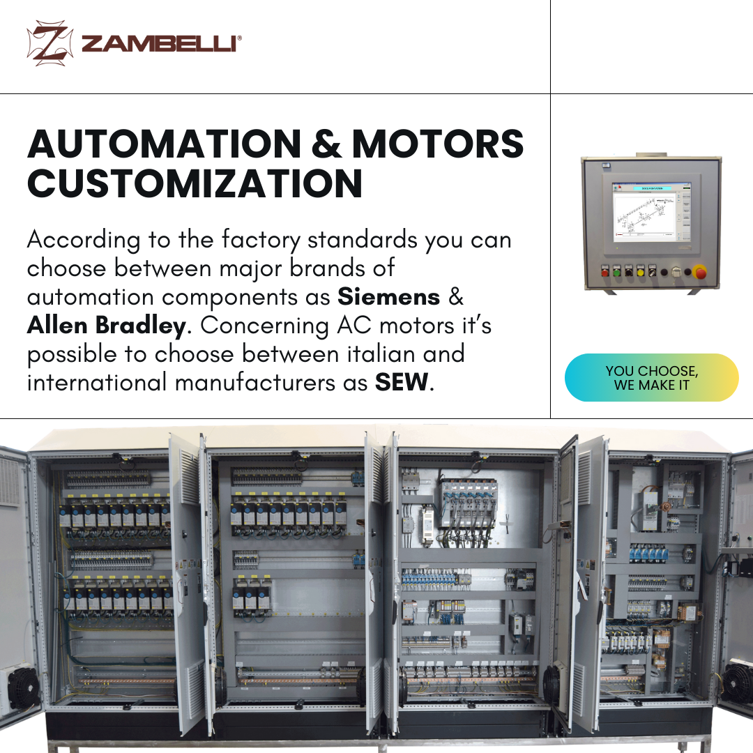 Zambelli Packaging - Automation & Motors Customization