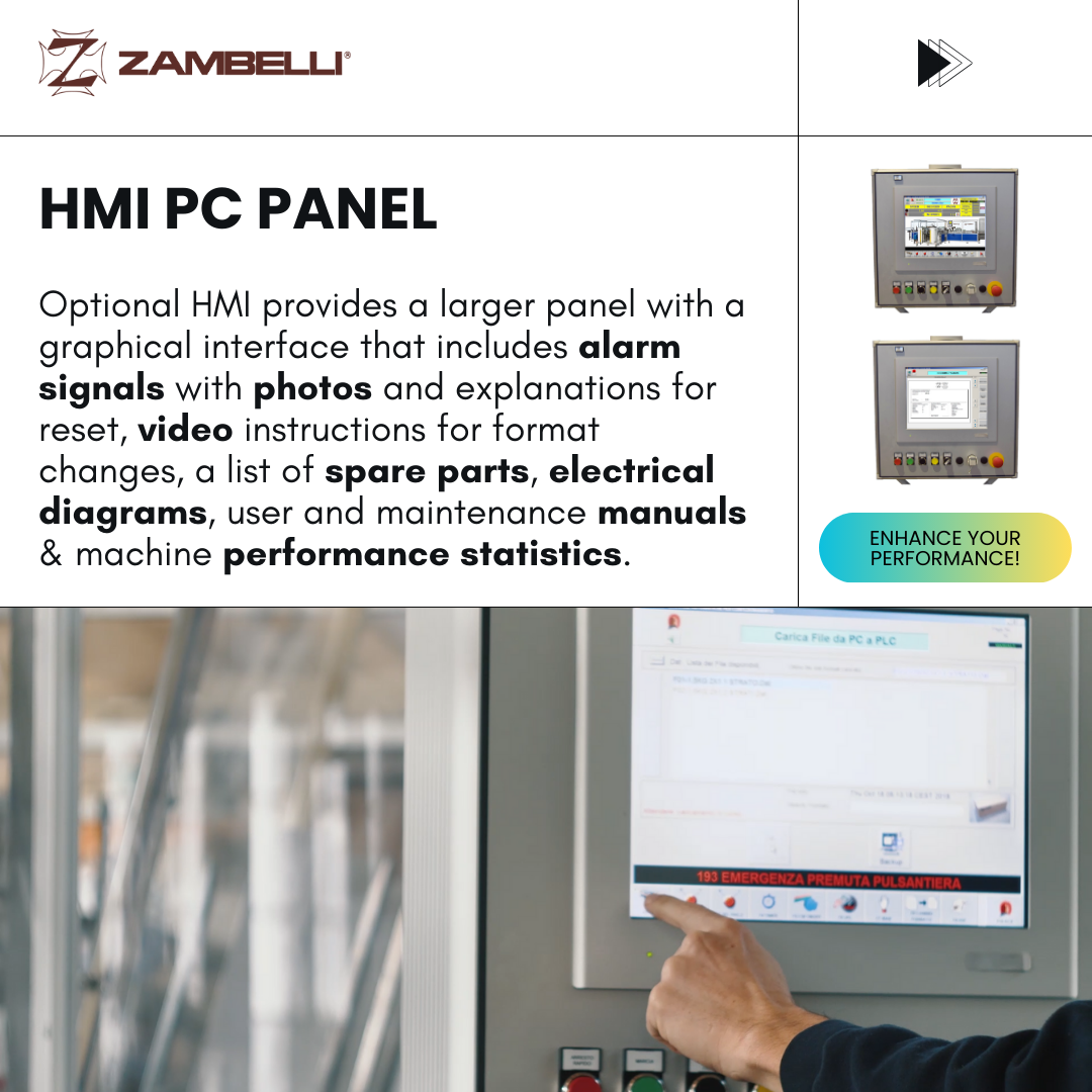 Zambelli Packaging - HMI PC Panel