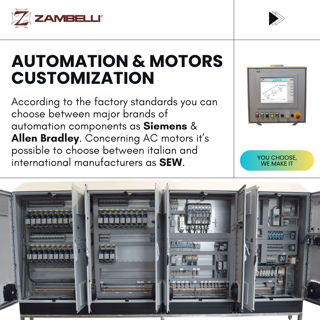 Zambelli Packaging - Automation & Motors Customization