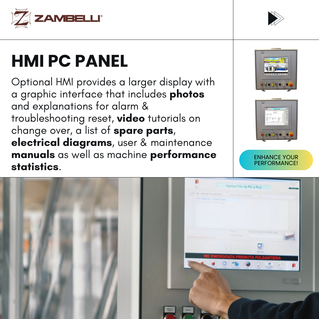 Zambelli Packaging - HMI PC Panel